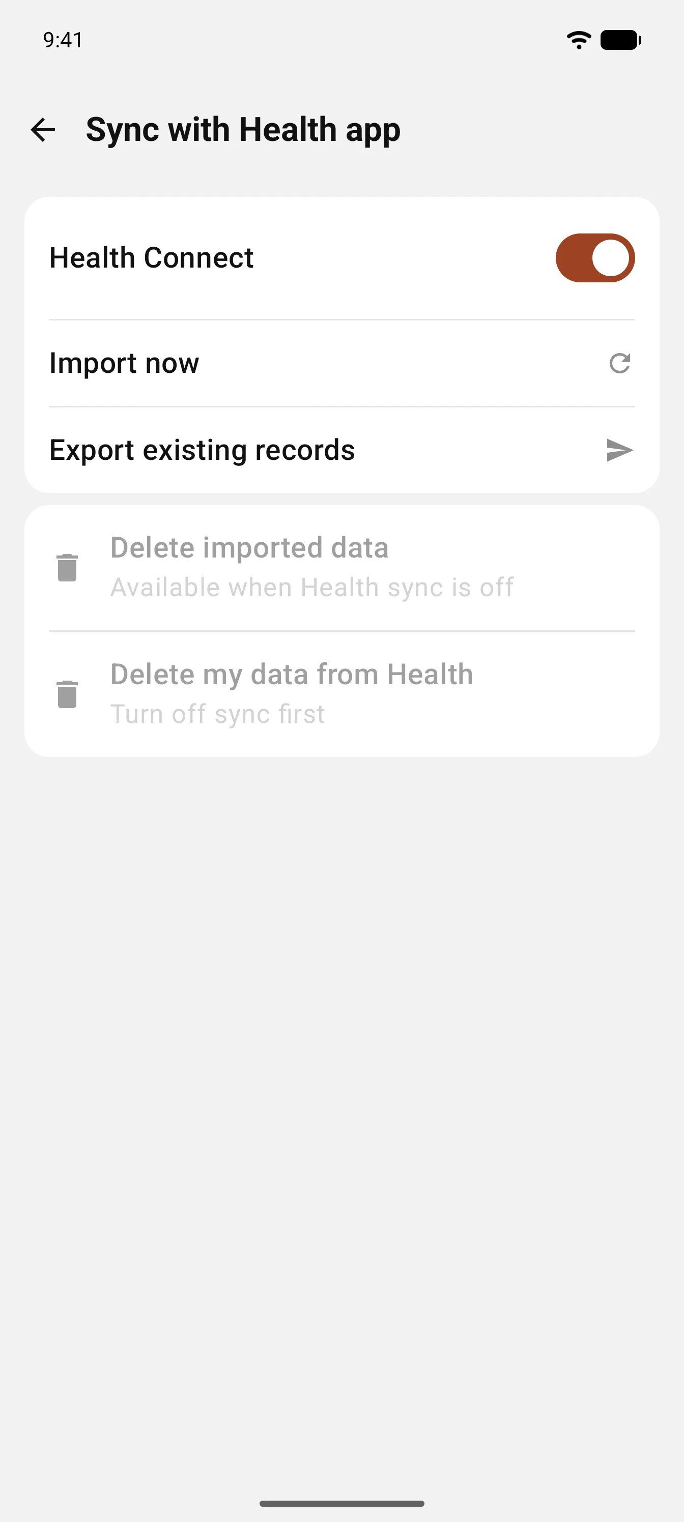 DataBody: Weight & Diet Log screenshot